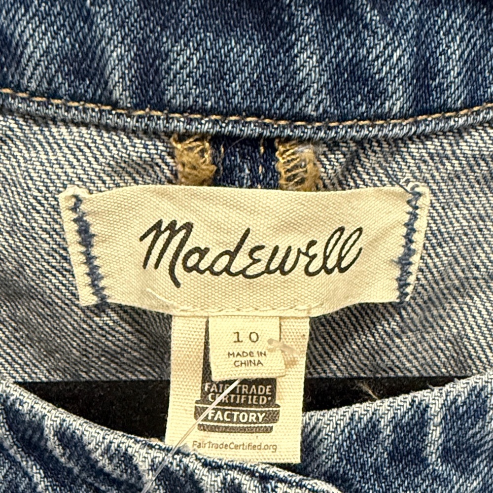 Madewell Blue Denim Sleeveless Top - Picture 4 of 4